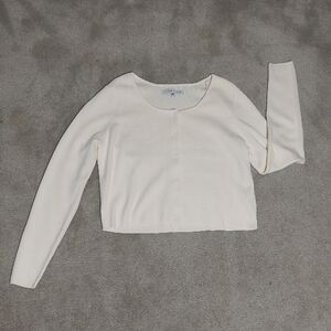 Celebrity Pink Cream Cardigan Sweater